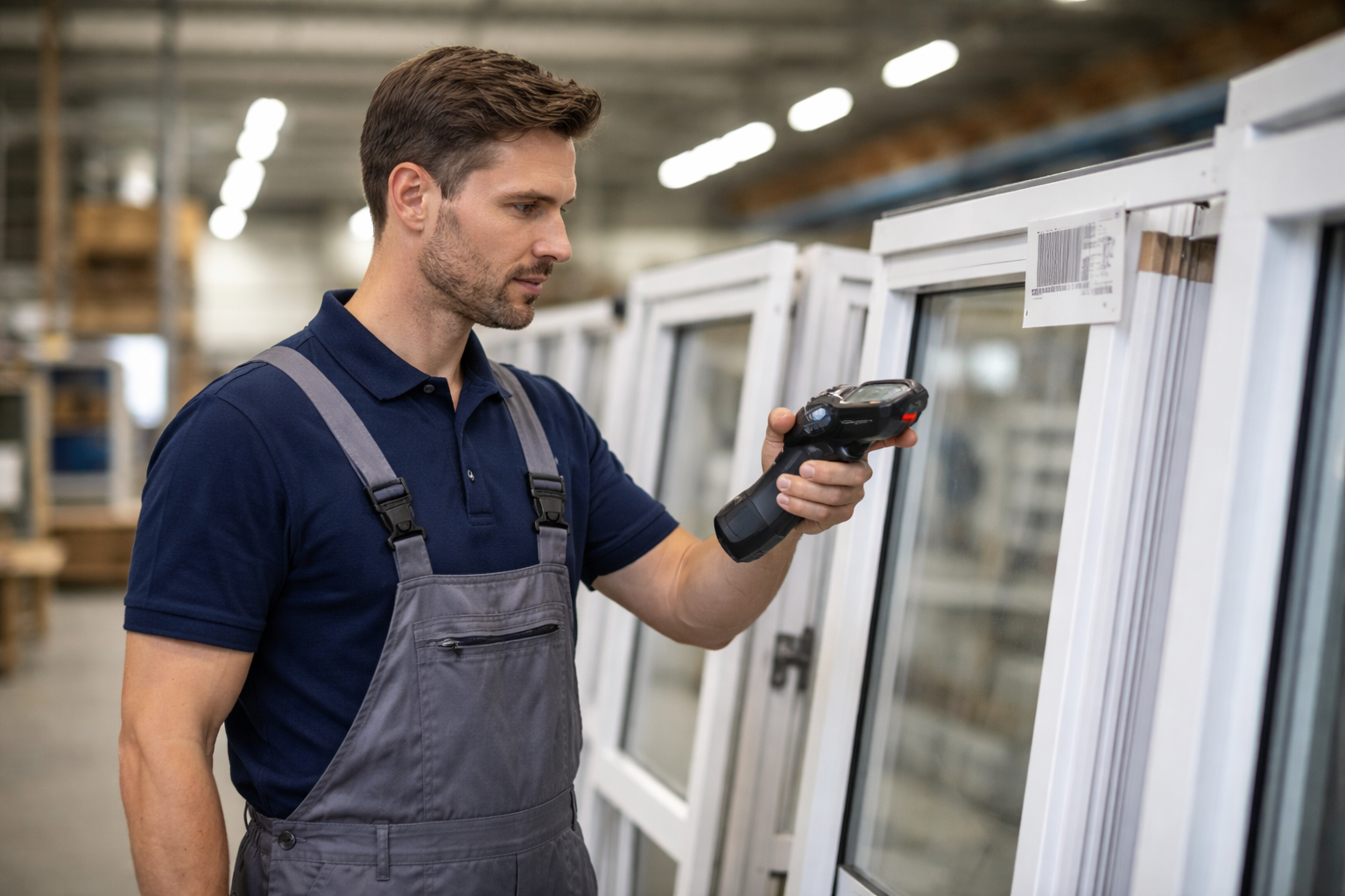 Scanning a Pearl QR Coded Window